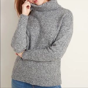 Slouchy Turtleneck Sweater